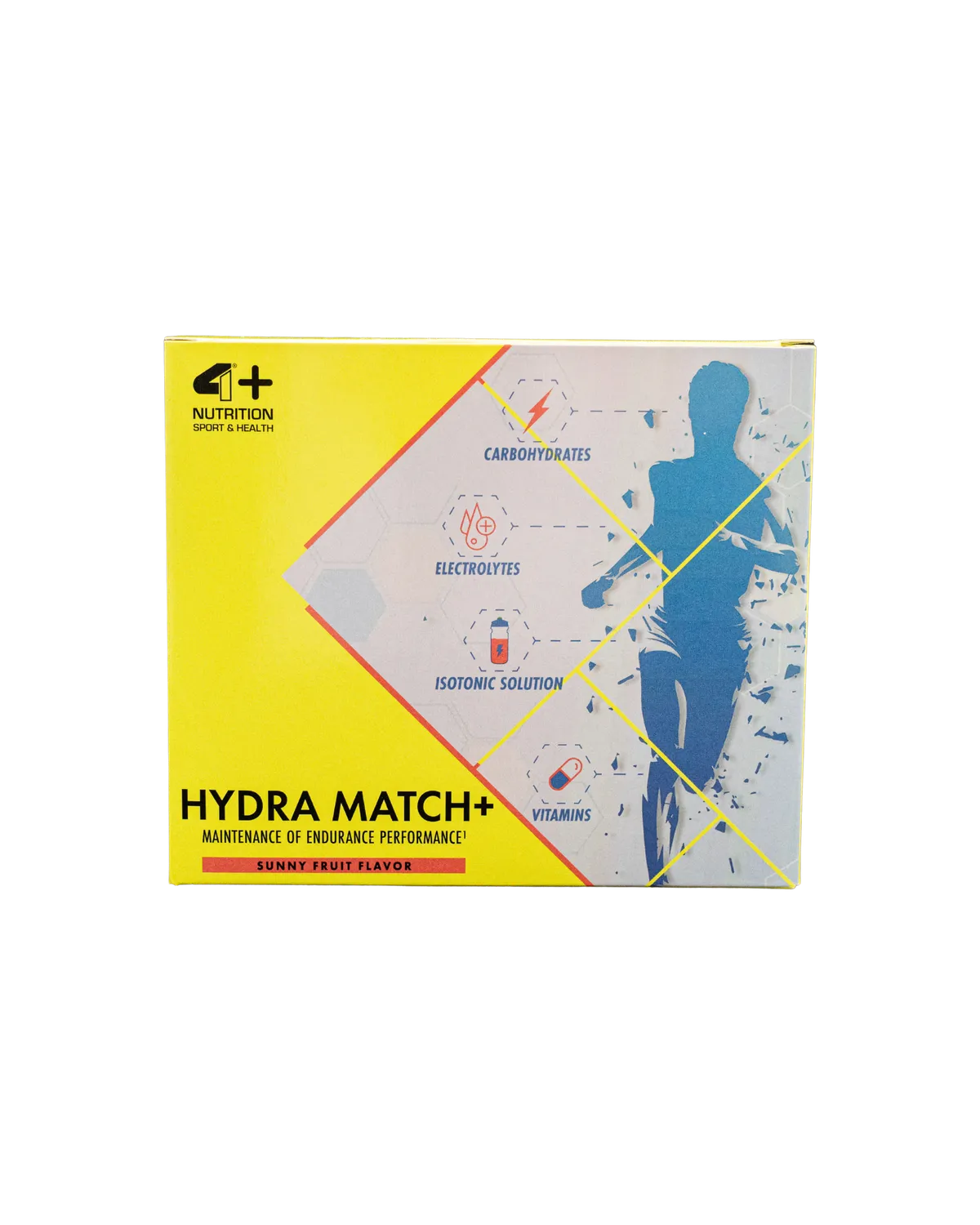 4 Plus Nutrition Hydra Match+ sali minerali 20 bustine energia