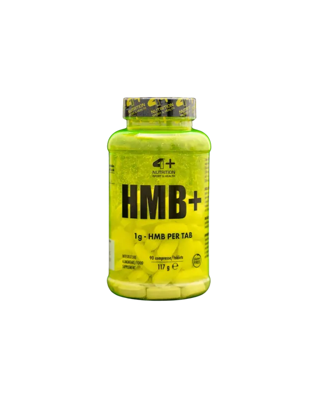 4 Plus Nutrition HMB+ integratore aminoacidi 90 compresse massa