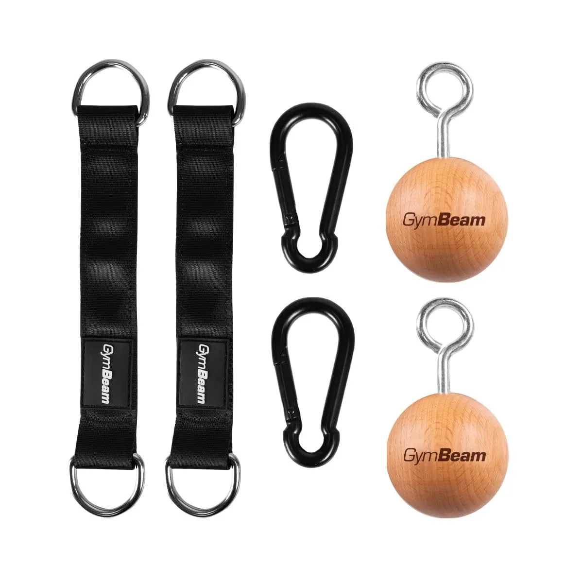 GymBeam Grip Balls adattatori trazioni legno sospensione