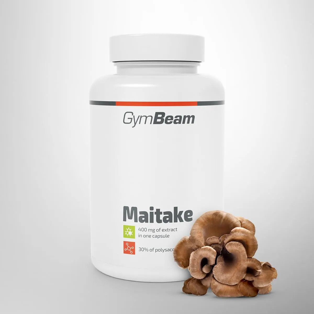 GymBeam Maitake Fungo capsule 90 cps 30% polisaccaridi
