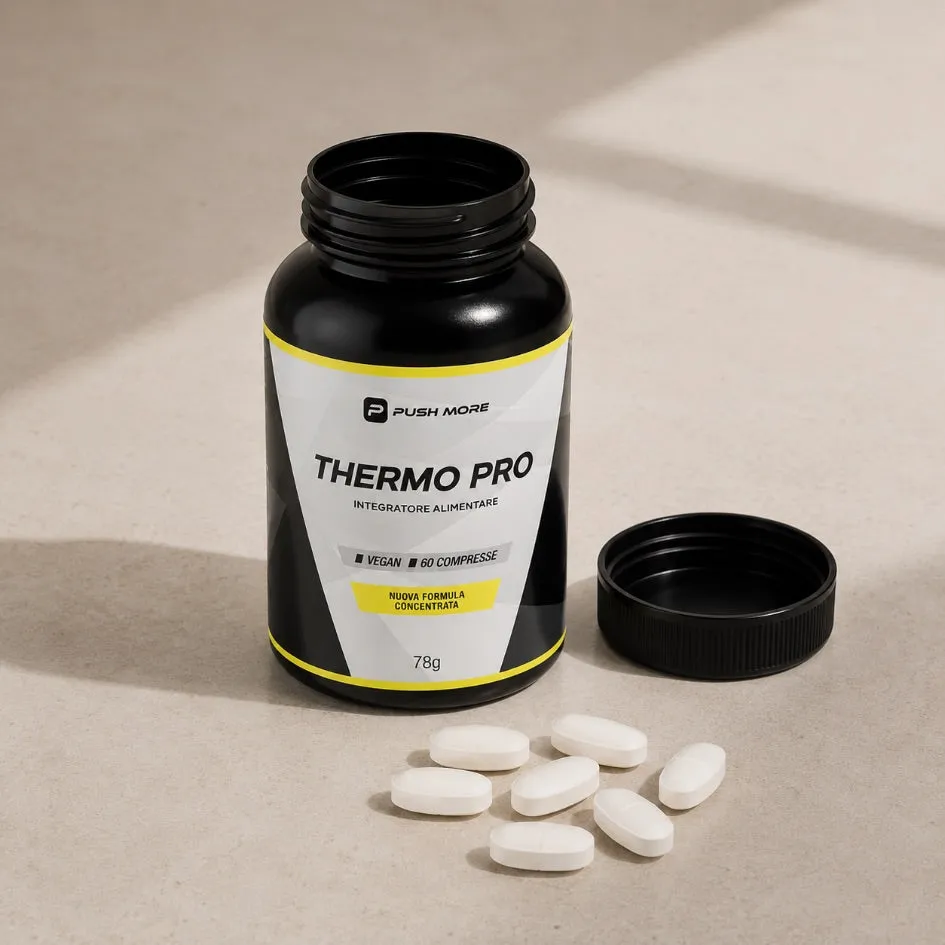Push More Thermo termogenico 60 compresse guaranà