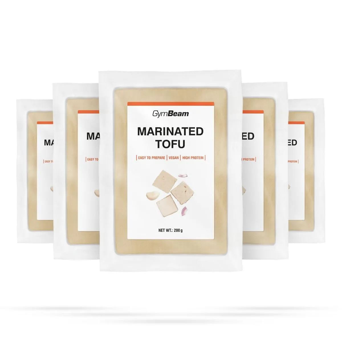GymBeam Tofu marinato 5x200 g proteico vegano