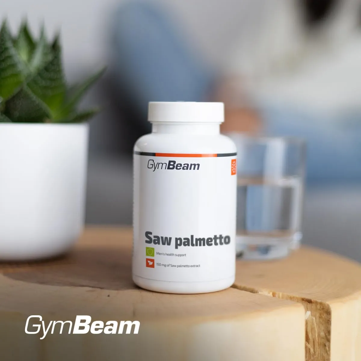 GymBeam Palmetto Florida 150 mg Capsule 90 cps Uomo