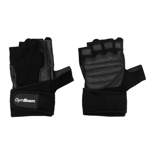 GymBeam Pro WristWrap Black guanti palestra polso