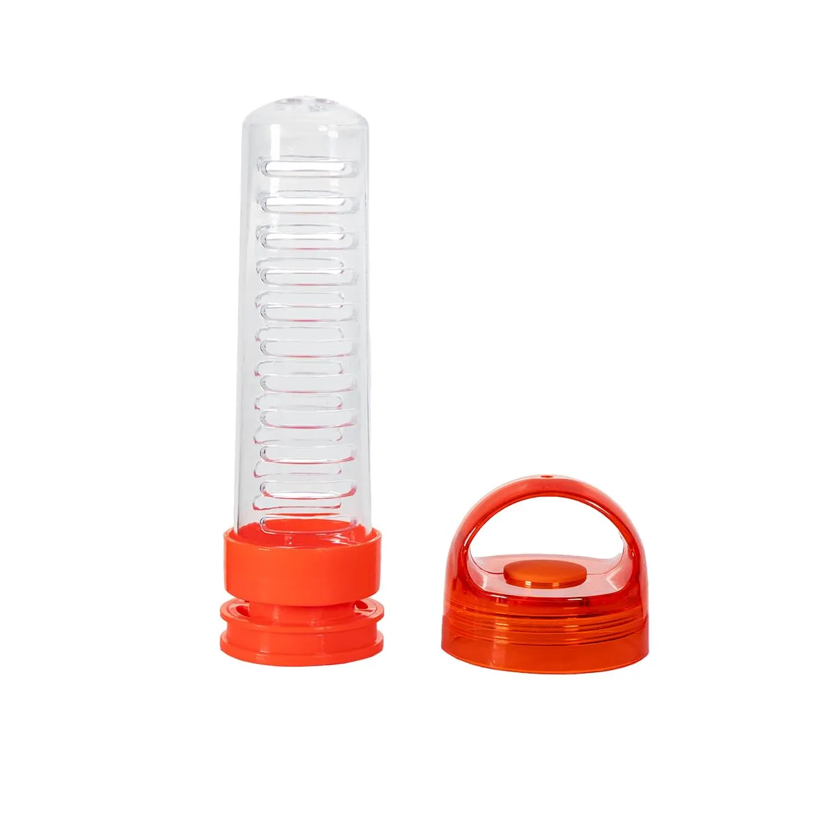 GymBeam Borraccia con Infusore 700 ml Trasparente Senza BPA