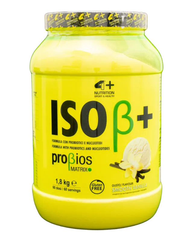 4 Plus Nutrition ISOβ+ Proteine Isolate 900 g Senza Glutine