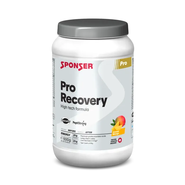 Sponser Pro Recovery Mango proteine 800 g recupero