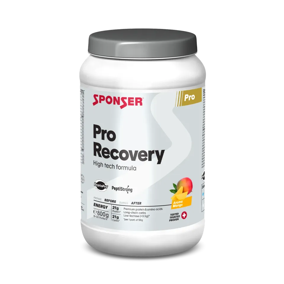 Sponser Pro Recovery Mango proteine 800 g recupero