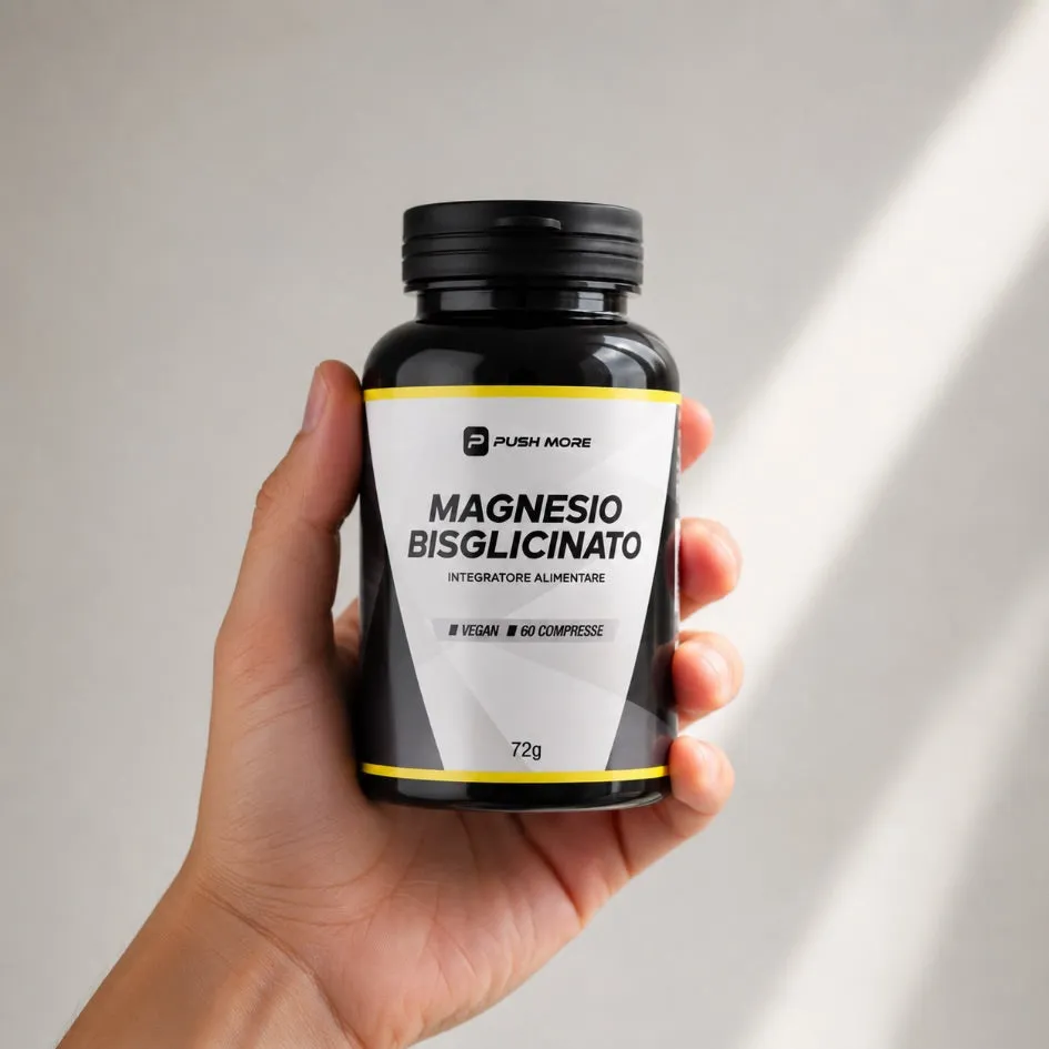 Push More magnesio bisglicinato 60 compresse 240 mg
