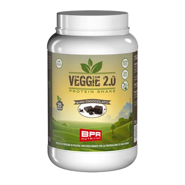 Push More Veggie 2.0 Protein Shake Proteine Cioccolato 750 g