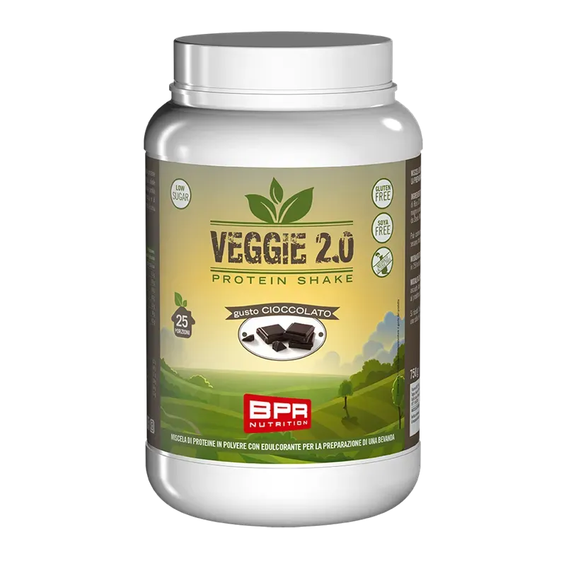 Push More Veggie 2.0 Protein Shake Proteine Cioccolato 750 g