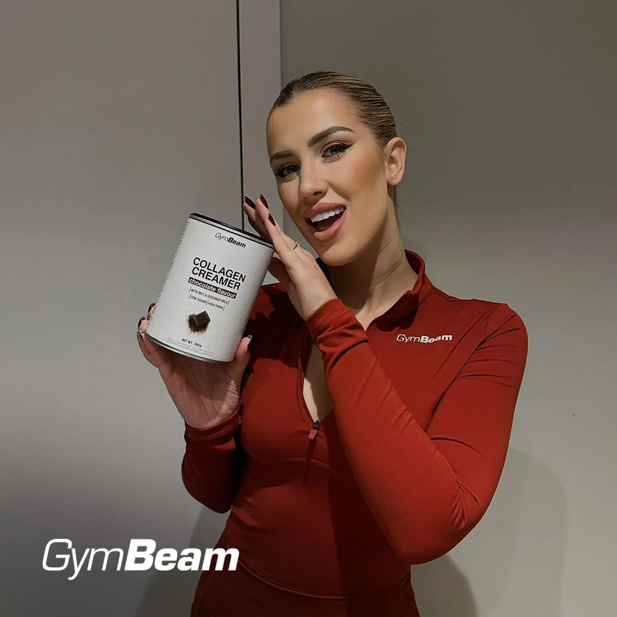 GymBeam Collagen Creamer Polvere 300 g Cioccolato