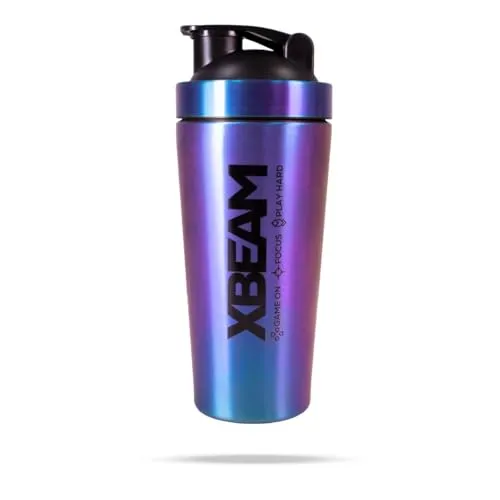 GymBeam HoloShake Steel YBEAM Shaker Acciaio 739 ml