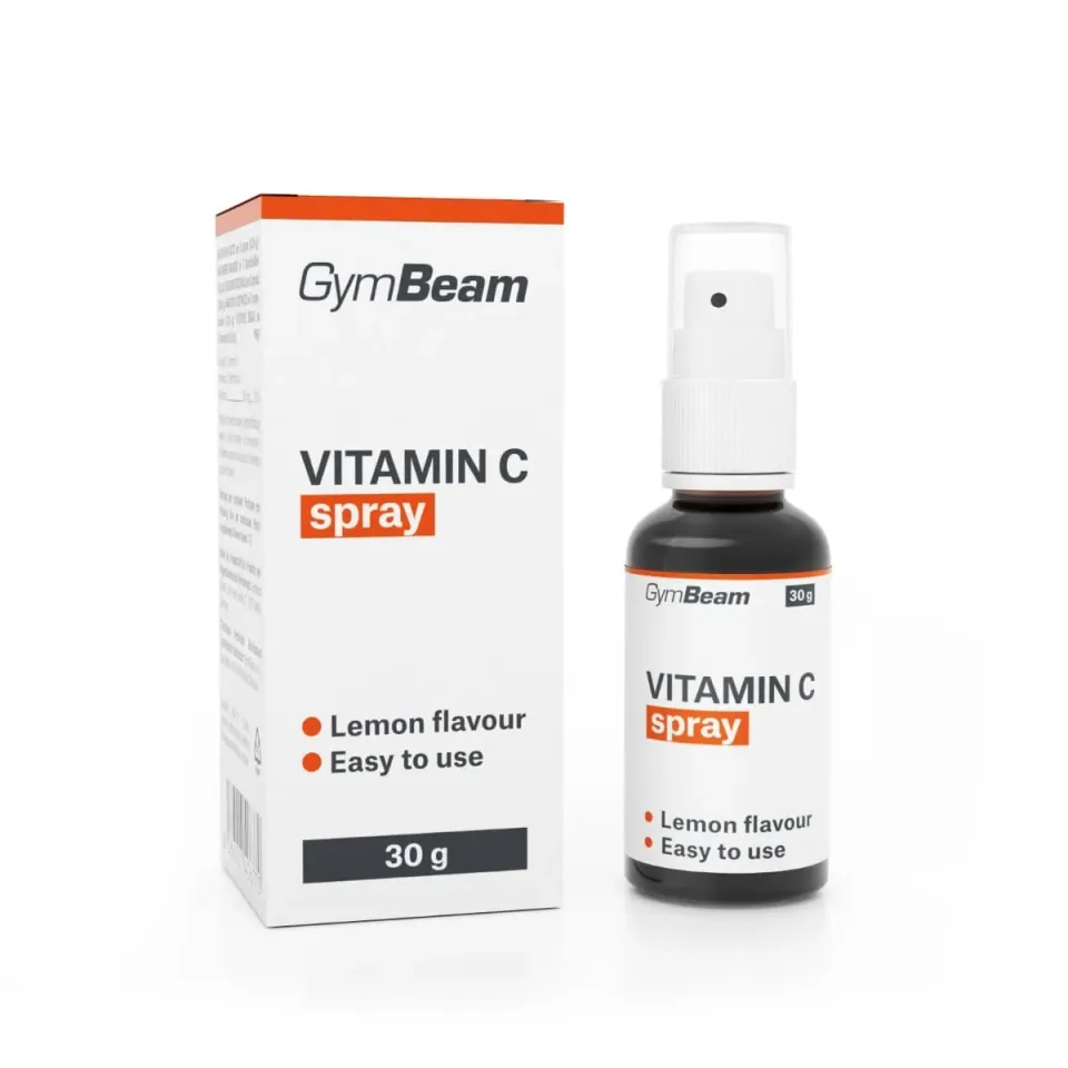 GymBeam Vitamina C Spray integratore limone vegano assorbimento rapido
