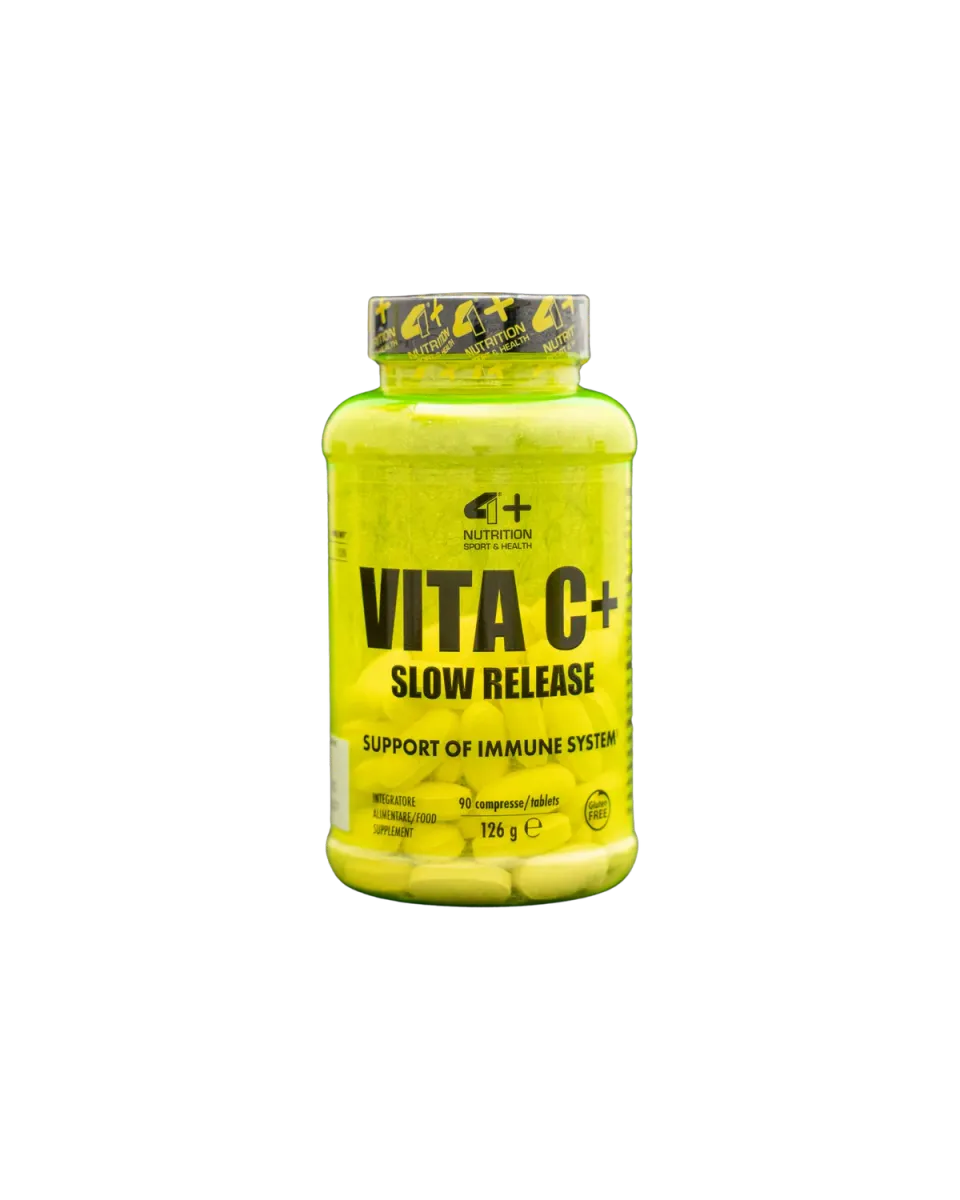 4 Plus Nutrition Vita C+ Slow Release compresse 90 compresse immunitarie
