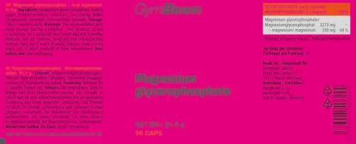 GymBeam Magnesio Glicerofosfato capsule alta biodisponibilita