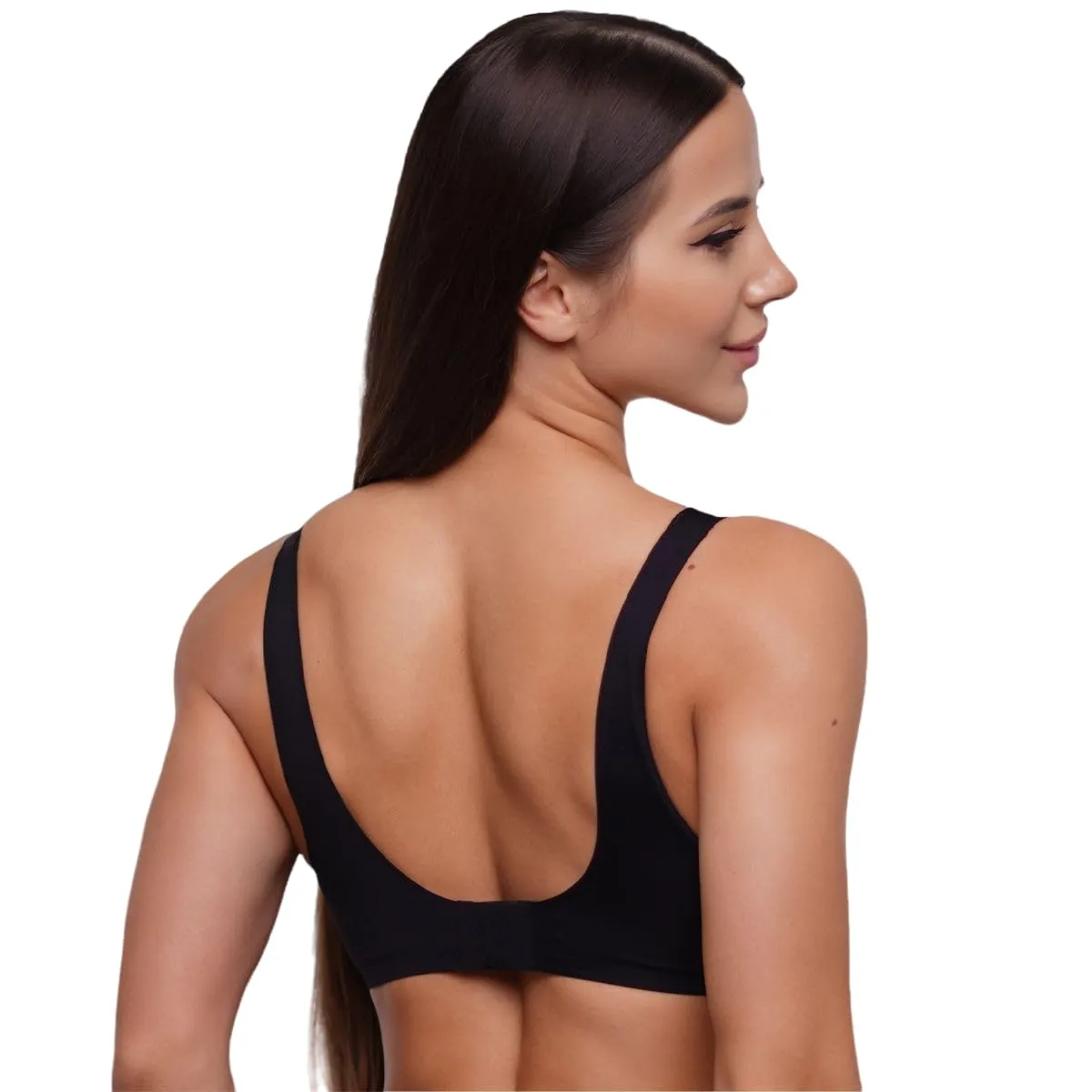GymBeam Seamless Reggiseno Sportivo Senza Cuciture