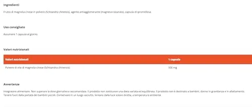 GymBeam Schisandra Chinensis capsule 90 cps vegane
