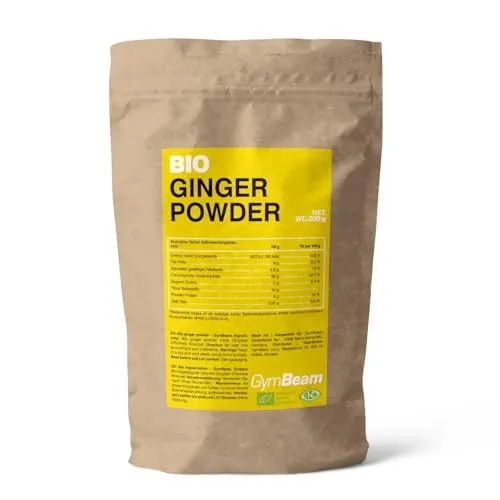 GymBeam Zenzero in Polvere BIO 200 g pungente