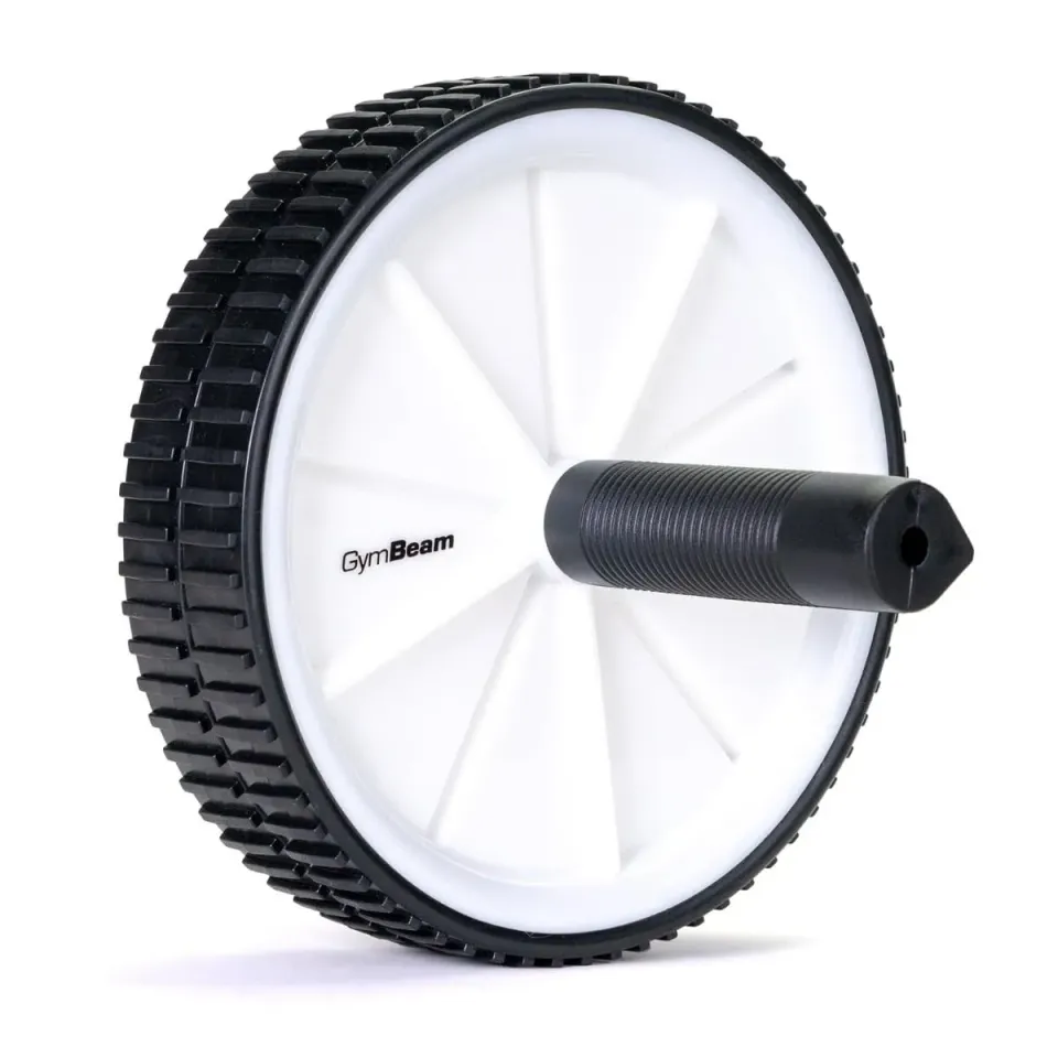 GymBeam Double Ab Wheel Ruota Addominali Doppia Core