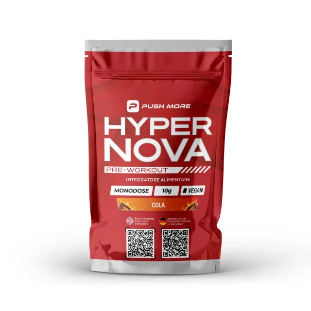 Push More Hyper Nova pre workout 10 g anguria energia