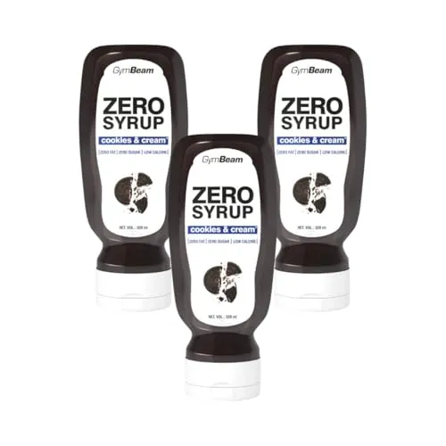 GymBeam Sciroppo Zero 320 ml Cookies Cream