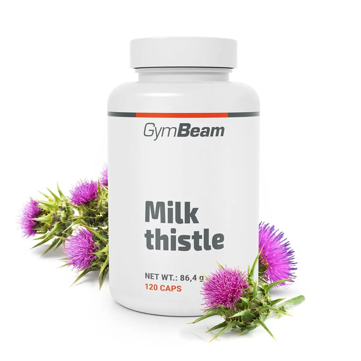 GymBeam Cardo Mariano capsule silimarina 80% fegato