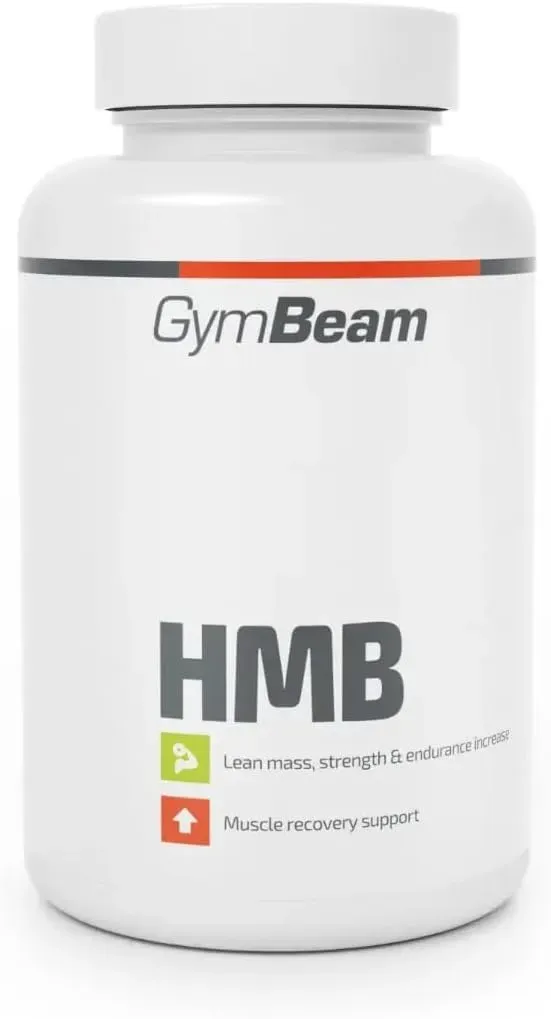 GymBeam HMB Integratore Massa Muscolare Compresse Leucina