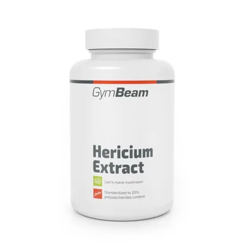 GymBeam Hericium 500 mg capsule vegane memoria 20%