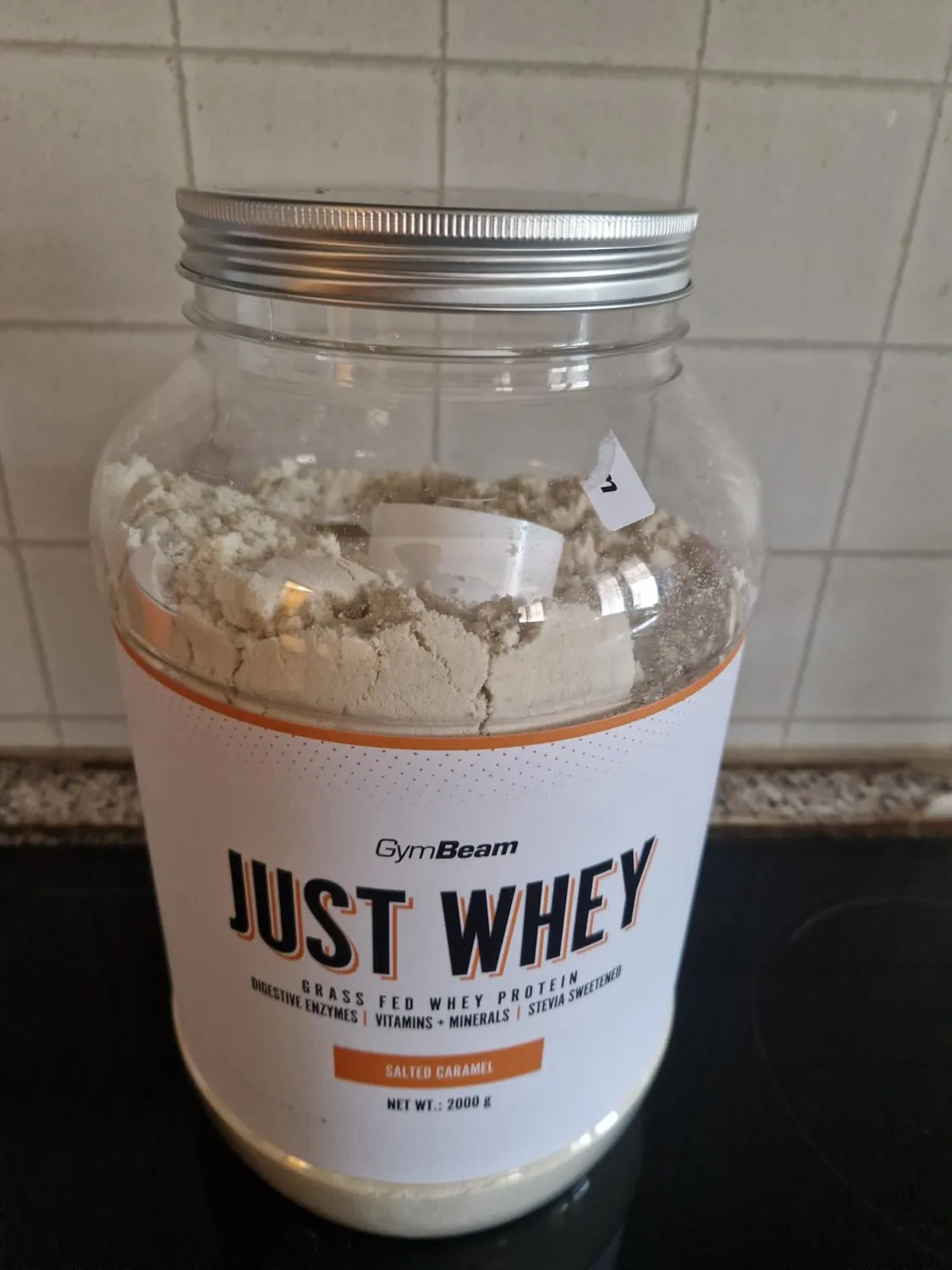 GymBeam Just Whey proteine 1000 g caramello salato