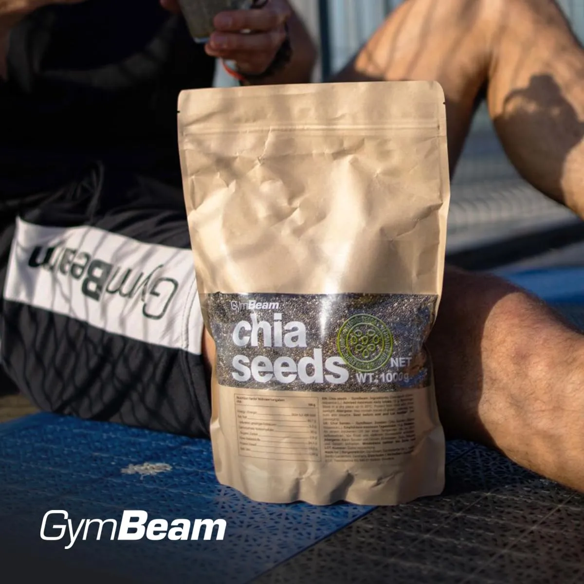 GymBeam Semi di Chia 900 g fibre proteine vegani