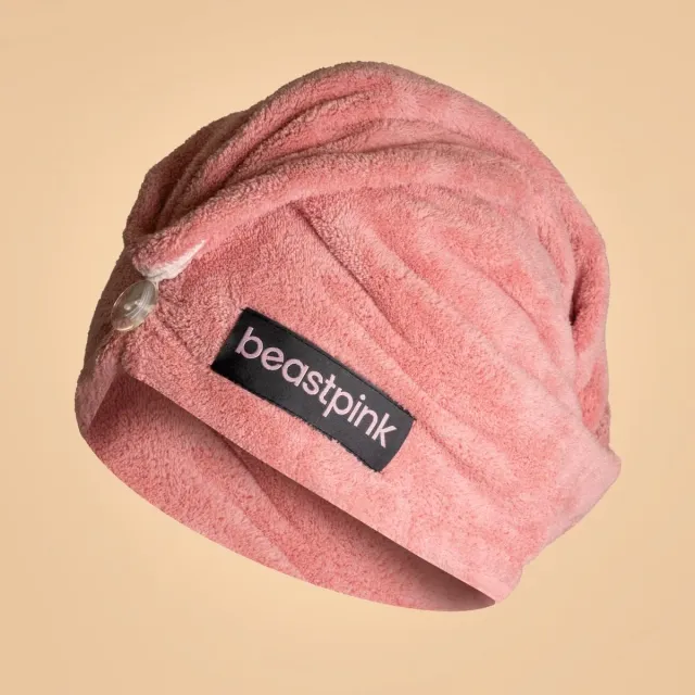 GymBeam Turbante asciugacapelli microfibra assorbente