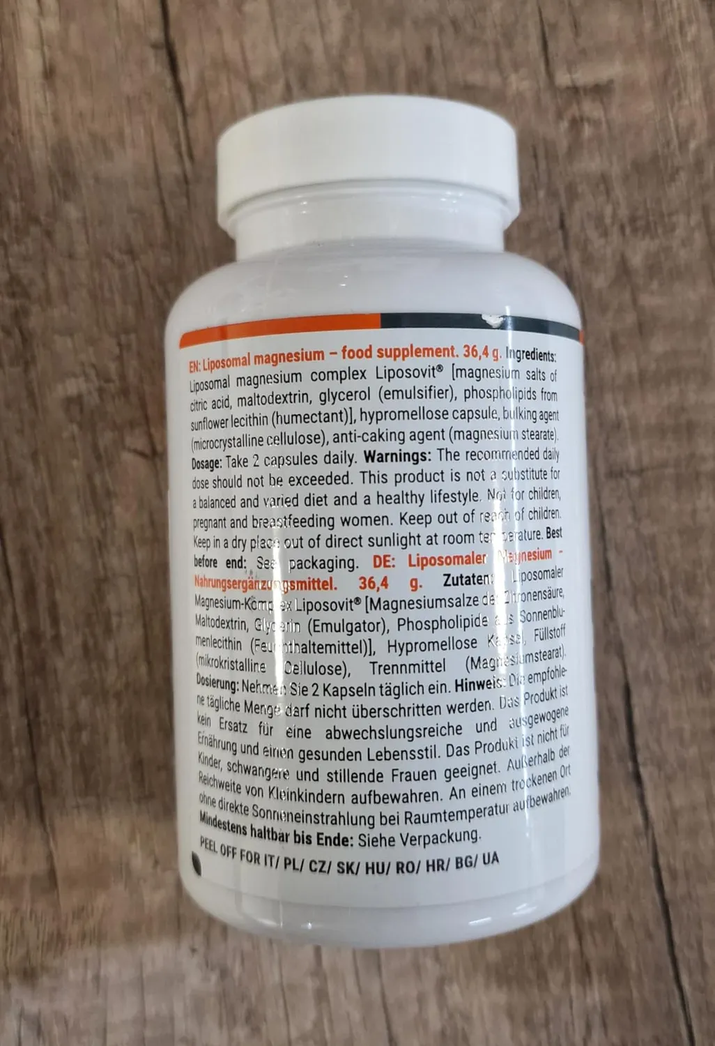 GymBeam Magnesio Liposomiale capsule alto assorbimento 95%