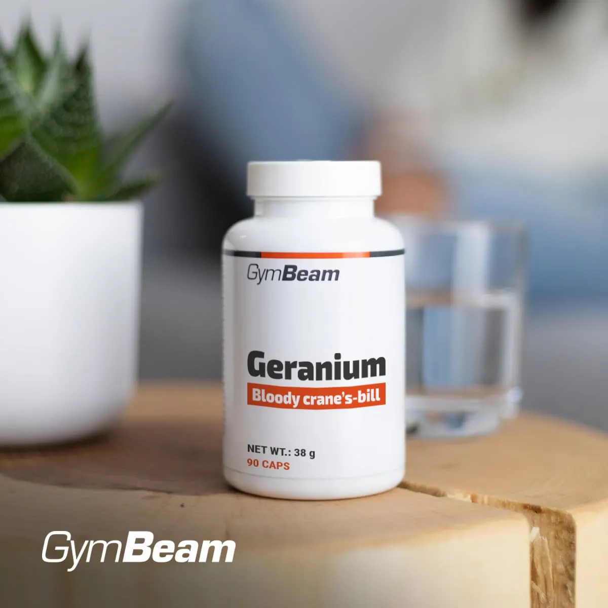 GymBeam Estratto Geranio Sanguigno capsule 90 cps antiossidante