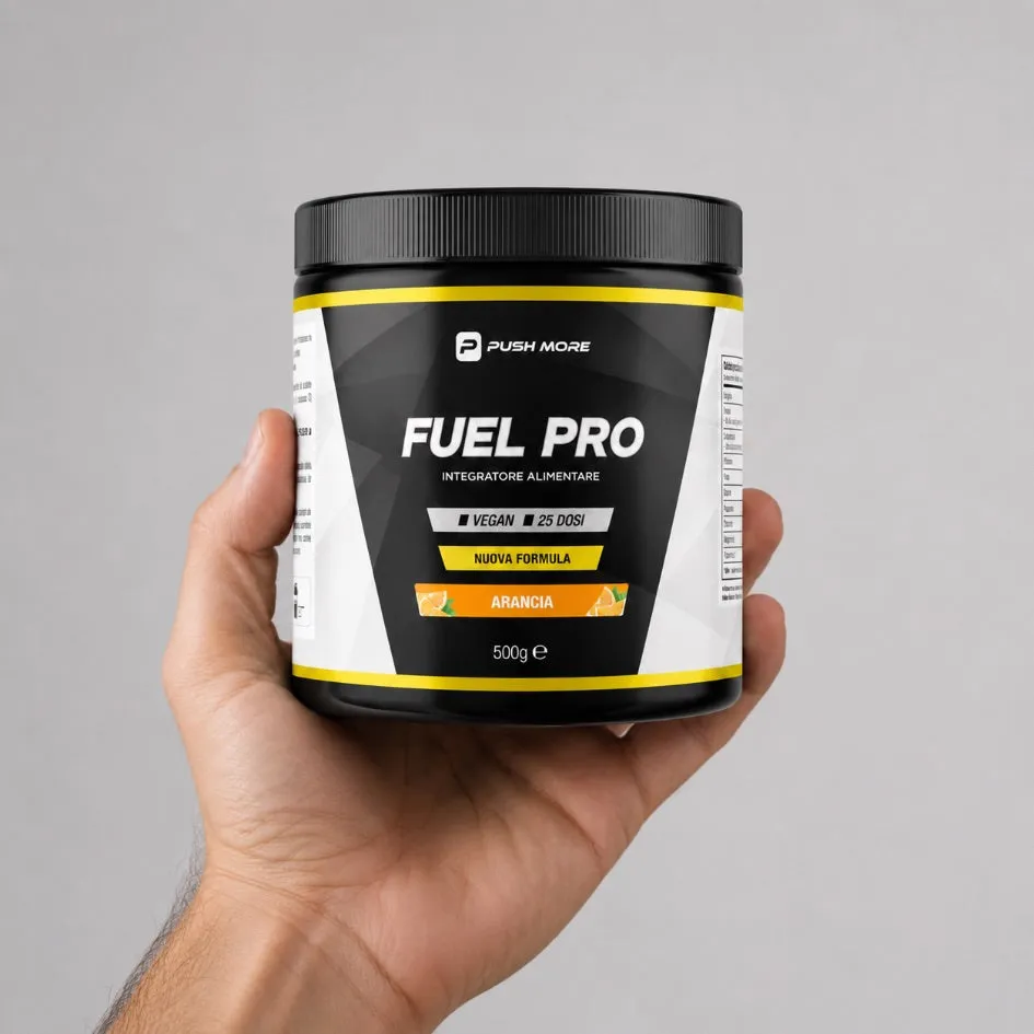 Push More Fuel Pro integratore 500g gusto Arancia