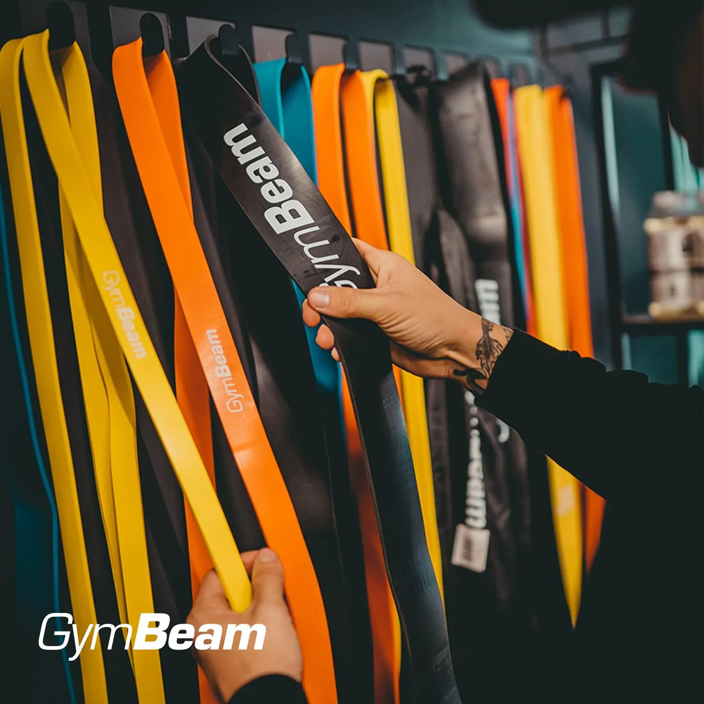 GymBeam Cross Band Banda Elastica Arancione 13-36 kg