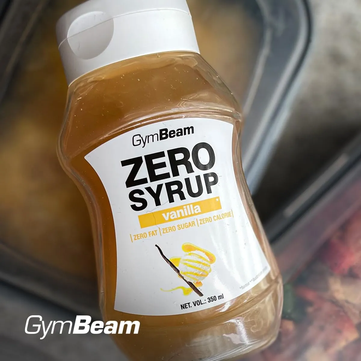GymBeam Sciroppo ZERO vaniglia 350 ml zero calorie