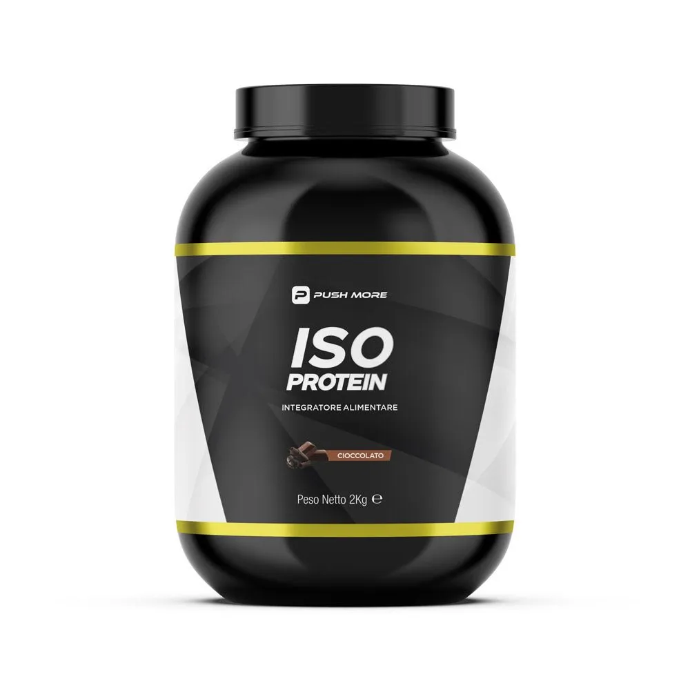 Push More Iso Protein isolate 900 g cioccolato proteine