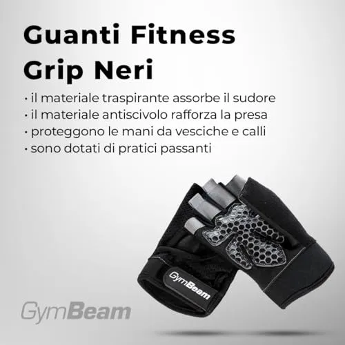 GymBeam Guanti Palestra Grip Fitness antiscivolo
