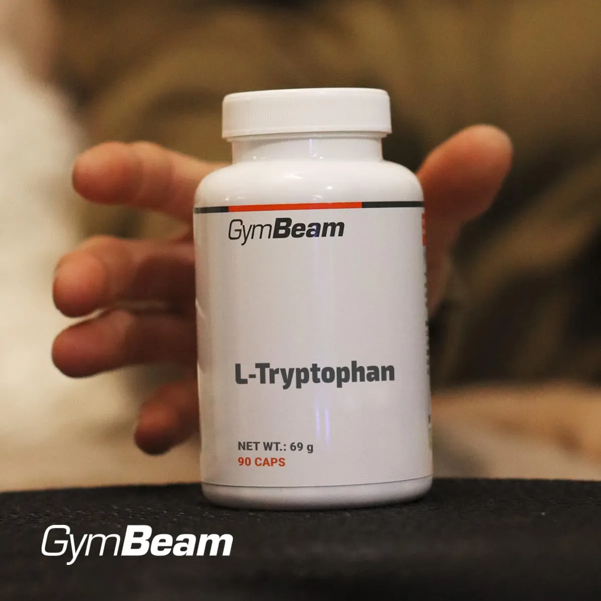 GymBeam L-Triptofano Capsule 500mg Vegano per Sonno