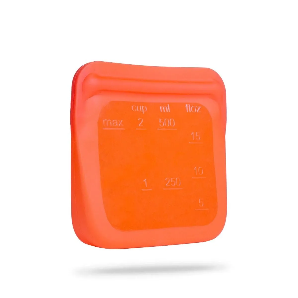 GymBeam Fondo Piatto Sacchetto Silicone 500 ml BPA Free