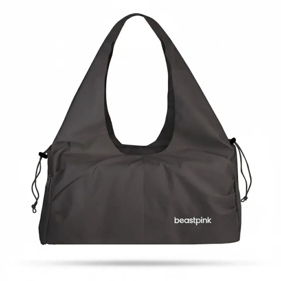 GymBeam Serenity Borsa Sportiva Grigia con Vano Scarpe