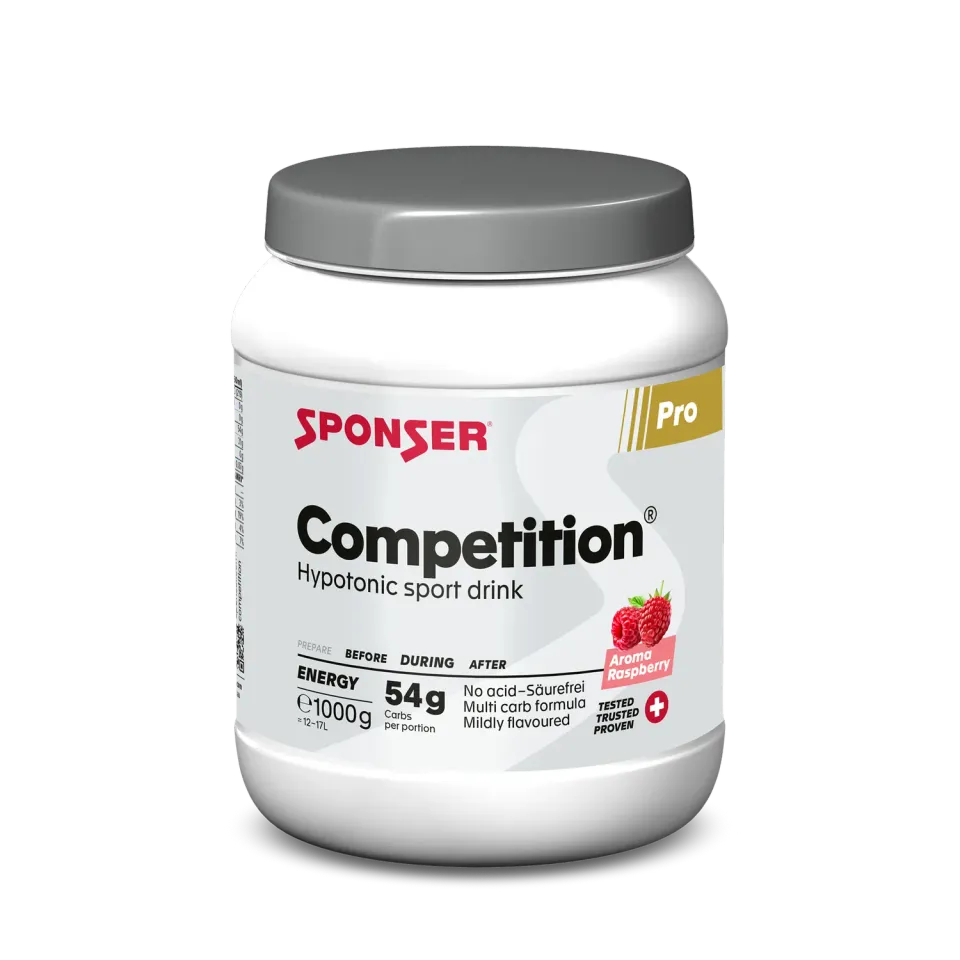 Sponser Competition Raspberry sport drink 1000 g energia