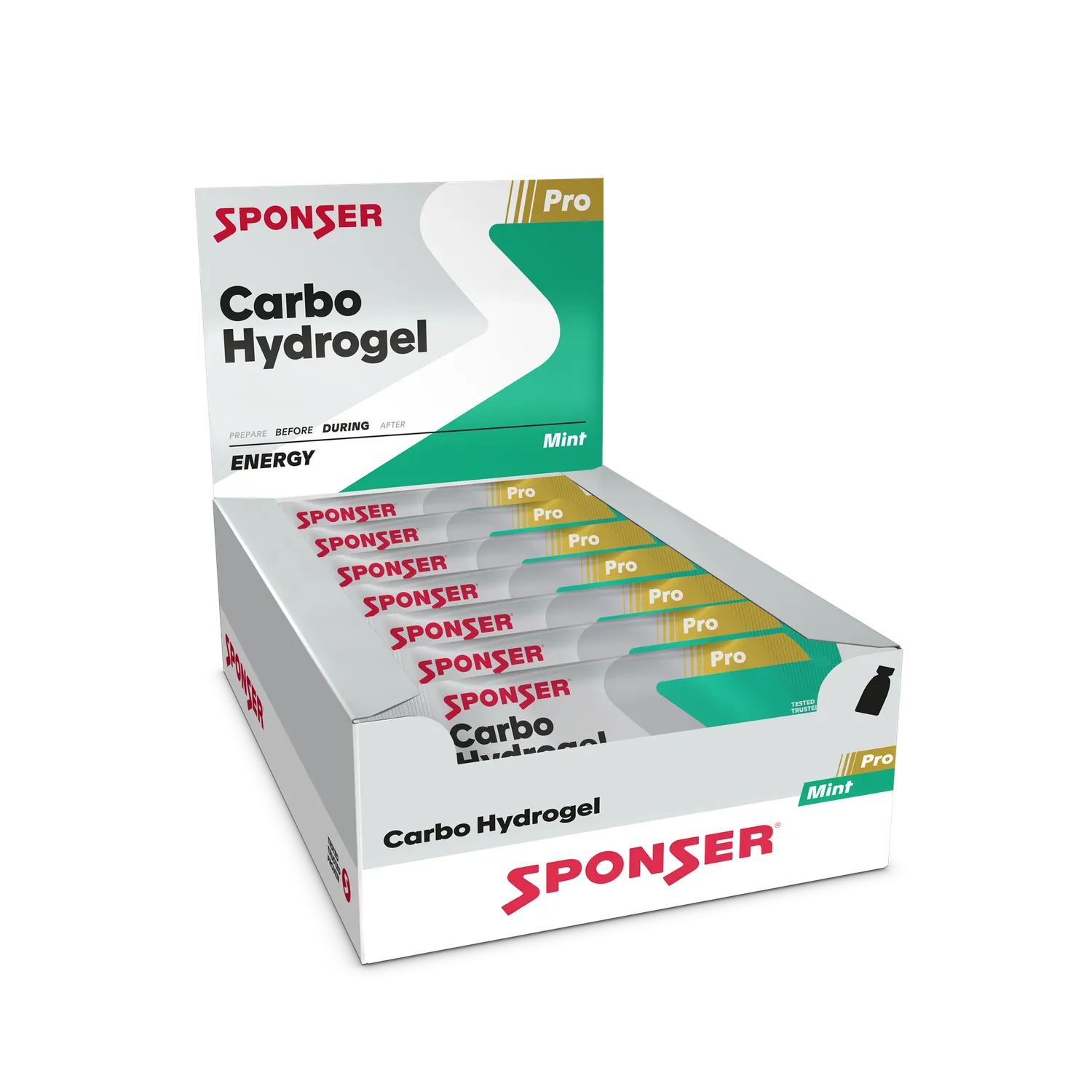Sponser Carbo Hydrogel Mint gel carboidrati 60g 30g