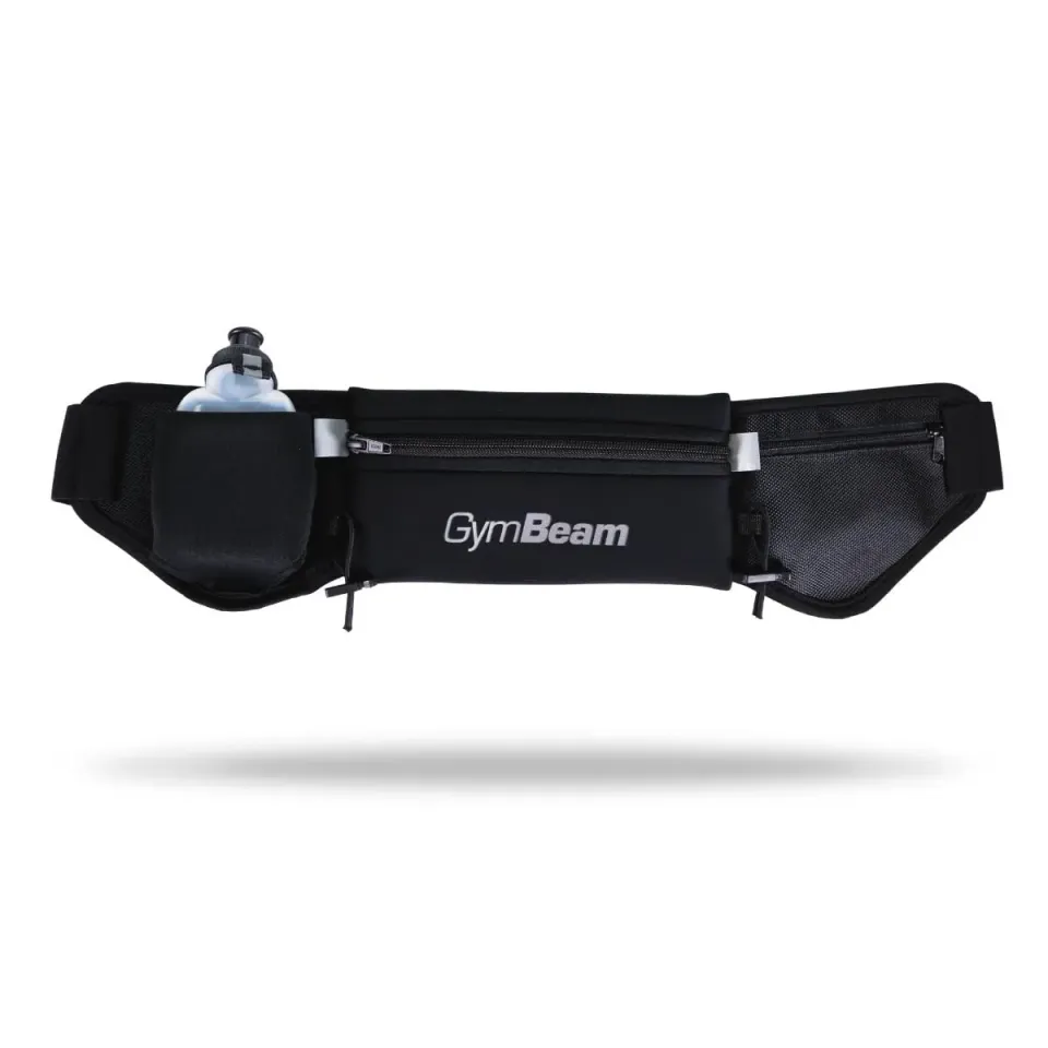 GymBeam Marsupio Running Cintura 180ml Riflettente