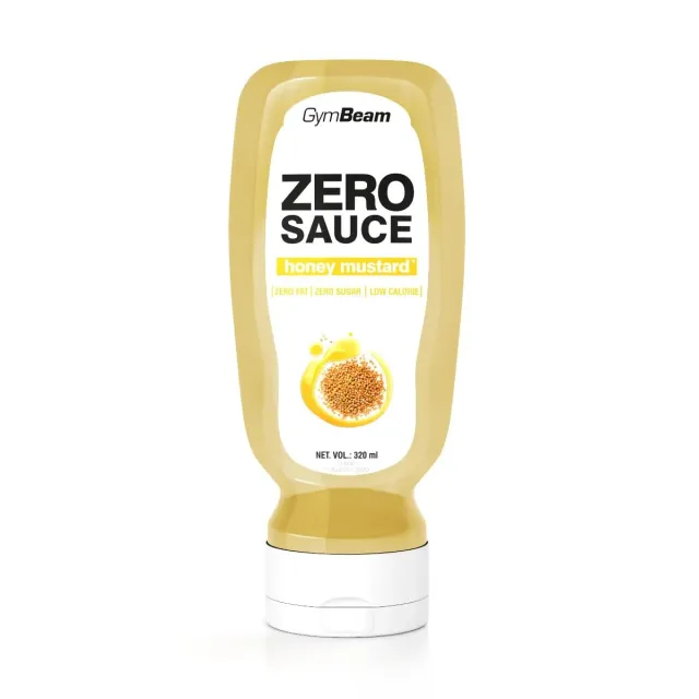 GymBeam SALSA ZERO salsa senape miele 320 ml zero