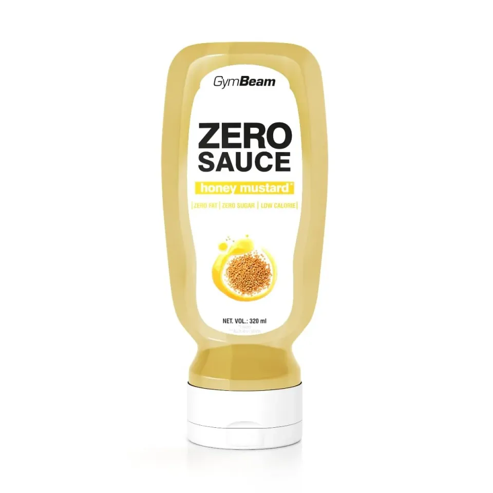 GymBeam SALSA ZERO salsa senape miele 320 ml zero