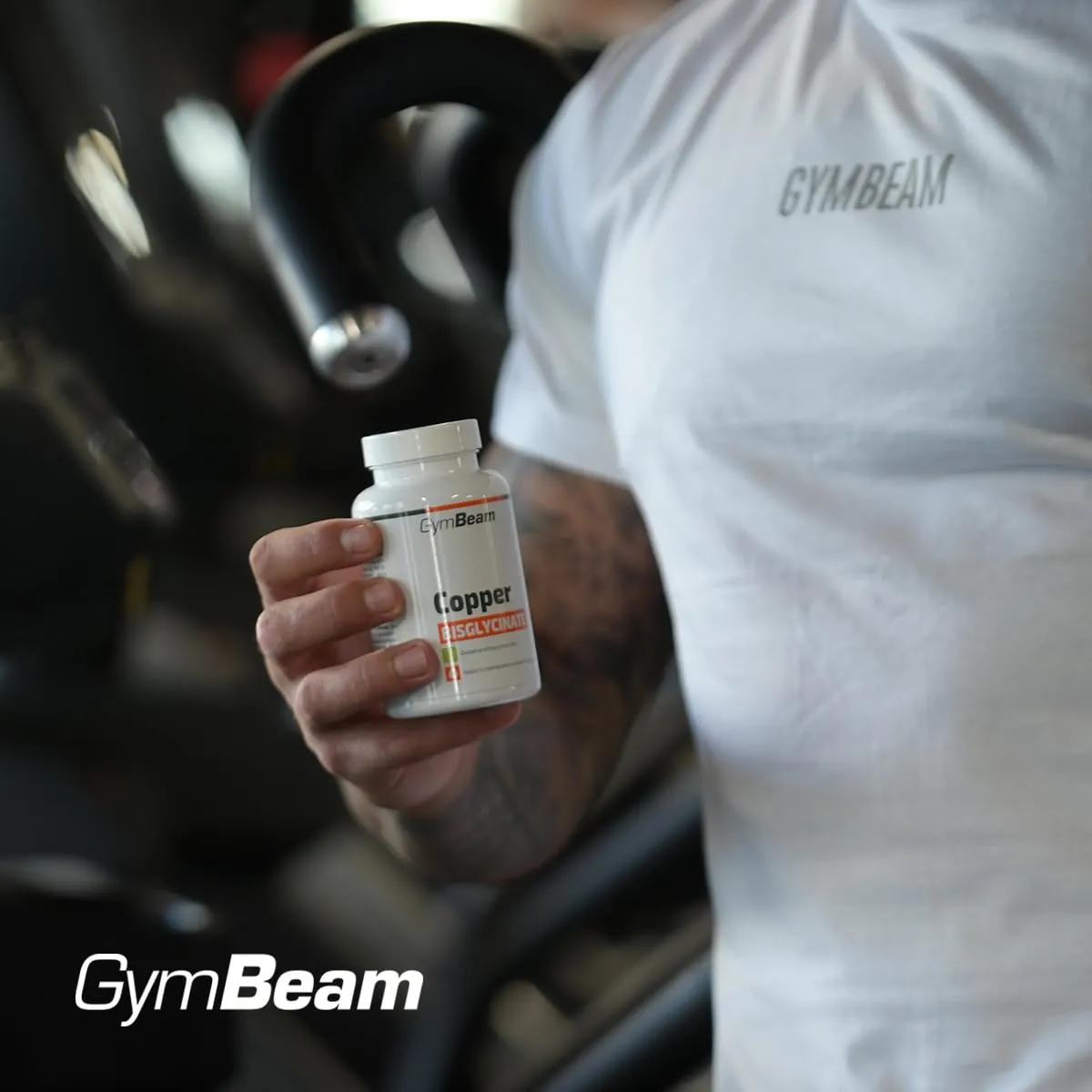 GymBeam Bisglicinato di Rame 120 capsule 1 mg
