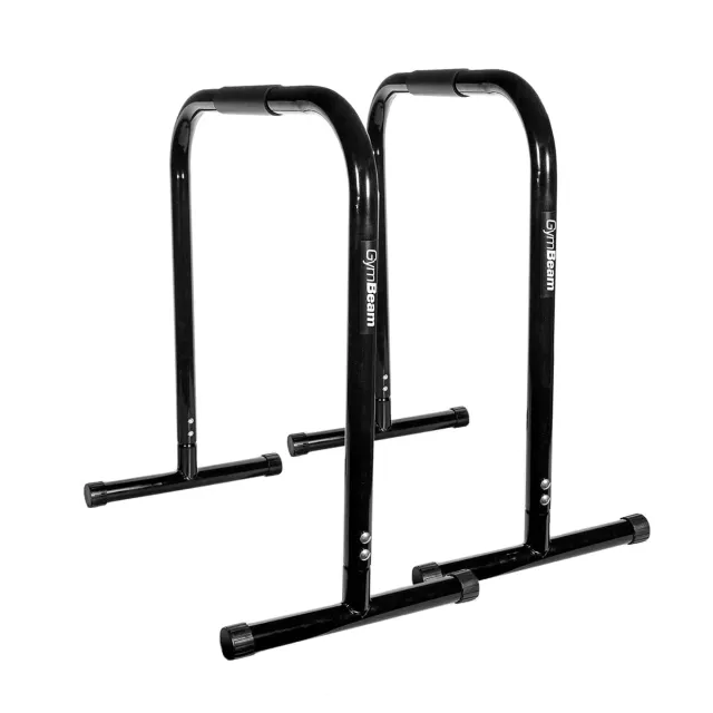 GymBeam DIP II parallele calisthenics dip station nera
