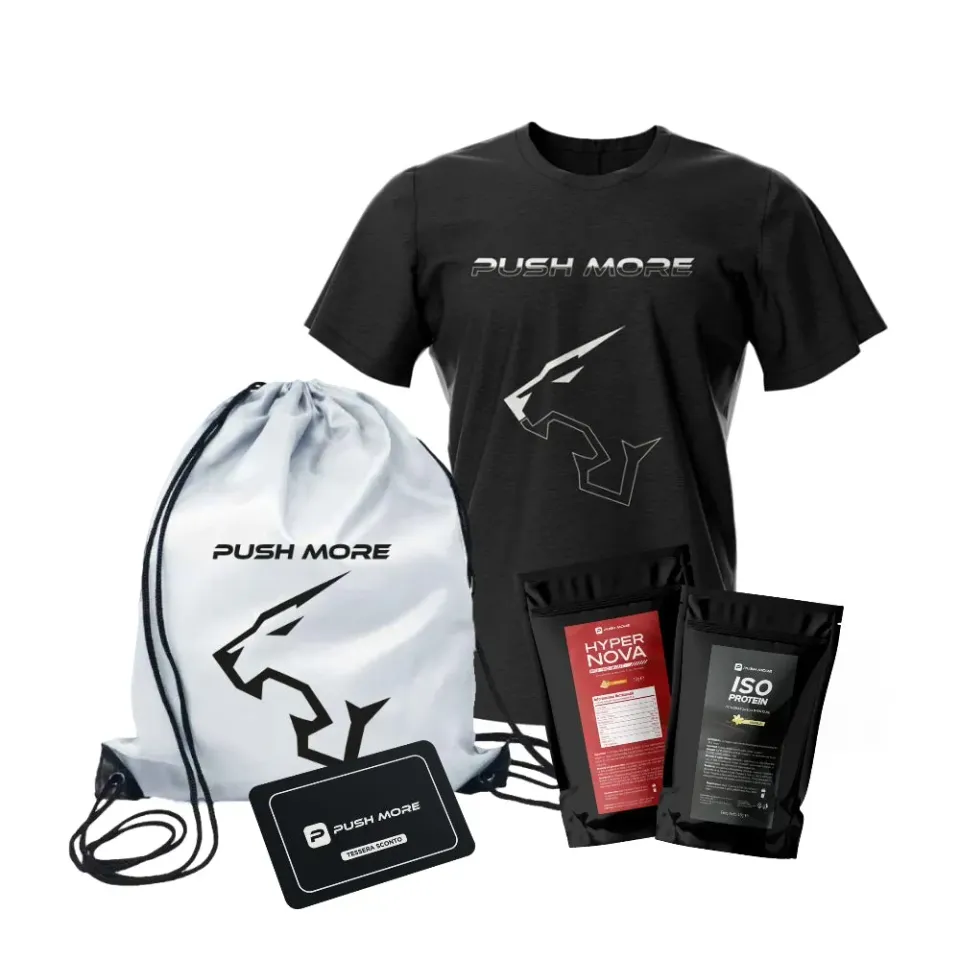 Push More Kit Benvenuto Sacca Maglia Sconto + Campioni